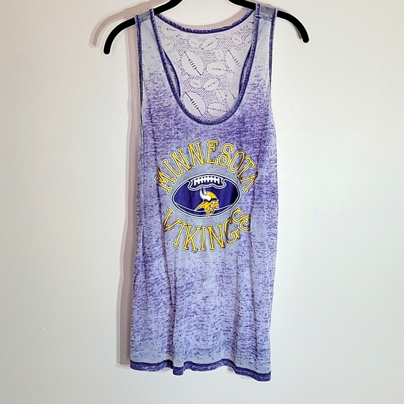 Minnesota Vikings NFL Teen Apparel tank top size xl - Picture 2 of 7